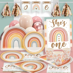 Boho Rainbow 1st Birthday